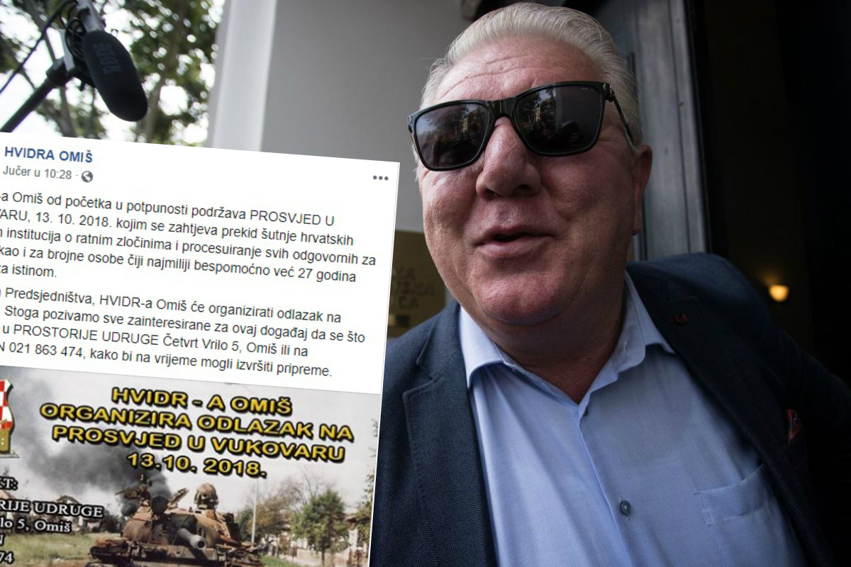Pobuna protiv Đakića, omiška Hvidra organizira autobus za prosvjed u Vukovaru