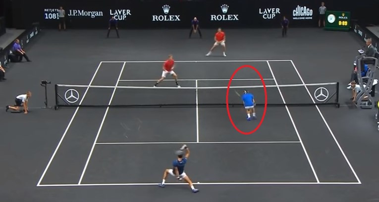 VIDEO Đoković napucao suigrača Federera, reakcija obojice oduševila publiku