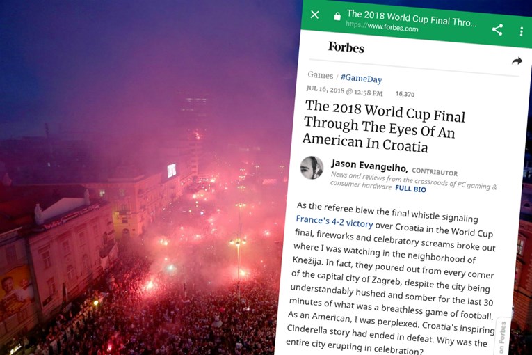 Amerikanac za Forbes opisao: Ovako je hrvatsko finale i slavlje izgledalo iz moje perspektive