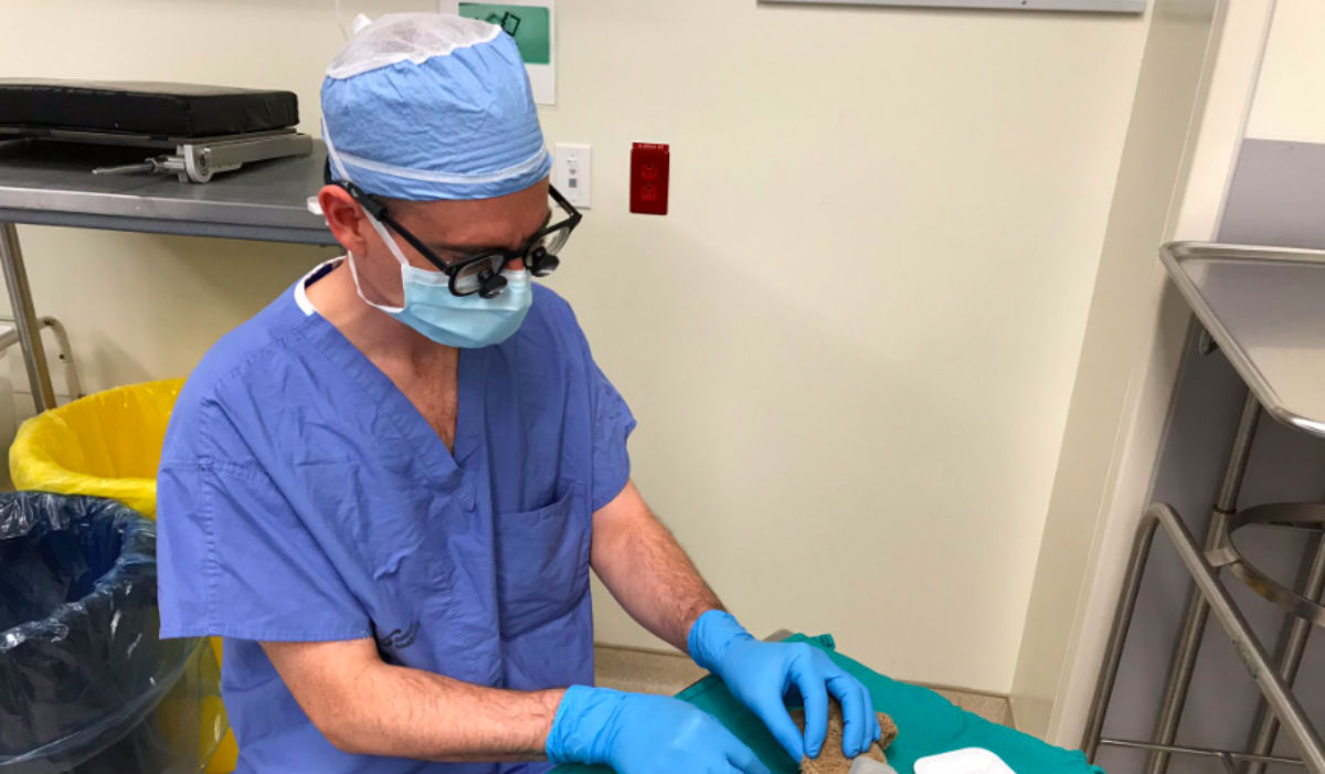 Pogledajte kako neurokirurg opušta svoje male pacijente prije operacije