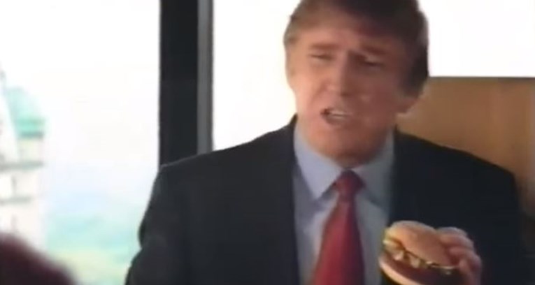 Donald Trump se pojavio u reklami za McDonald's: "Ovo je tako čudno..."
