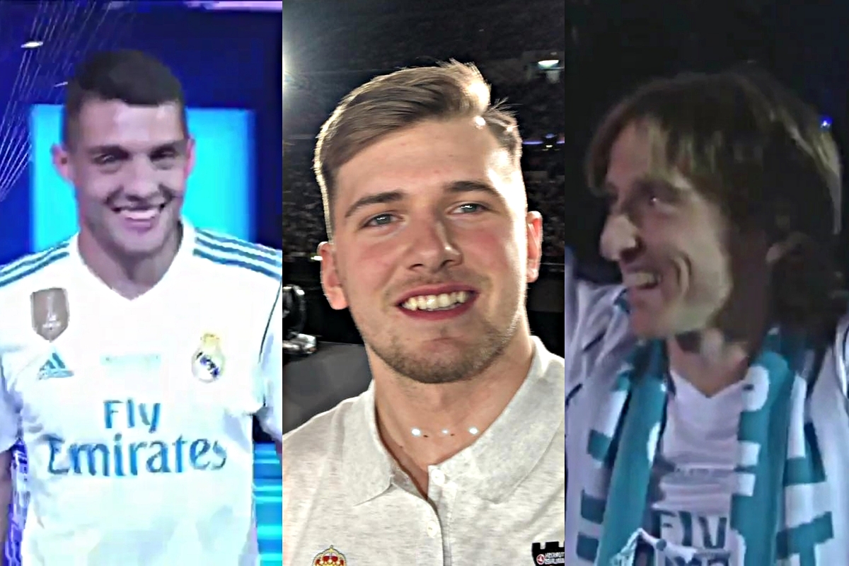 Bernabeu proključao kad su na teren ušetali Dončić, Modrić i Kovačić