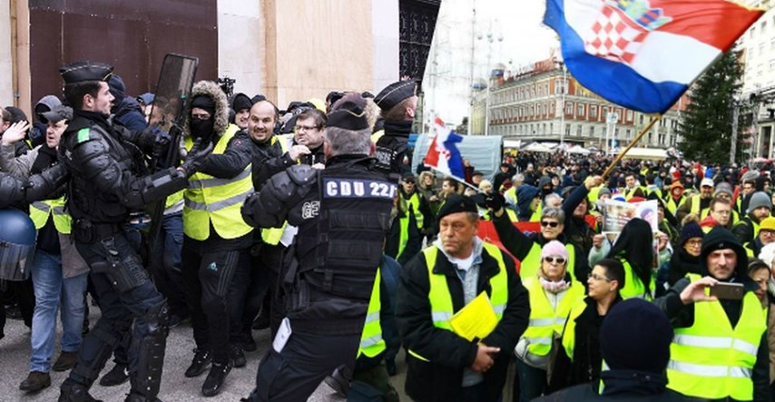 Pogledajte kako se danas prosvjedovalo u Parizu, a kako u Zagrebu