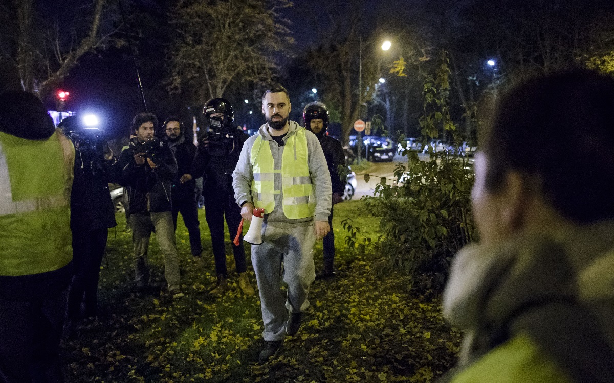 Pokretač Žutih prsluka pušten nakon ispitivanja