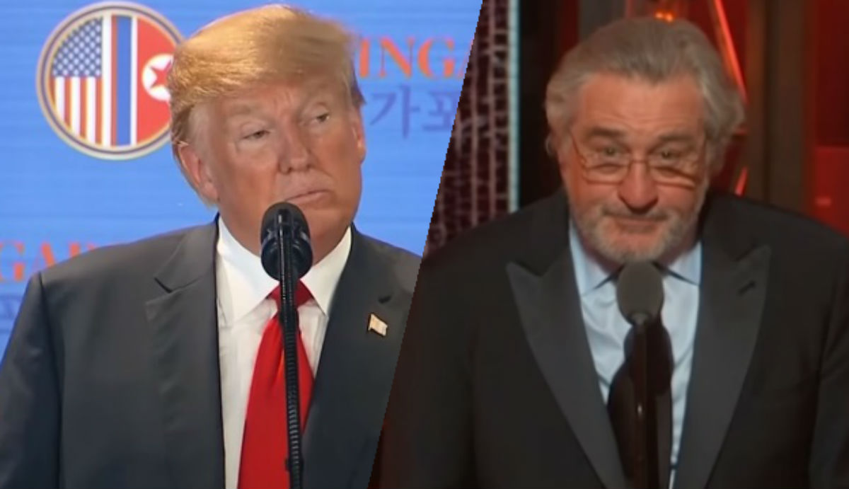 Trump žestoko vratio De Niru zbog psovke: "On ima nizak IQ"