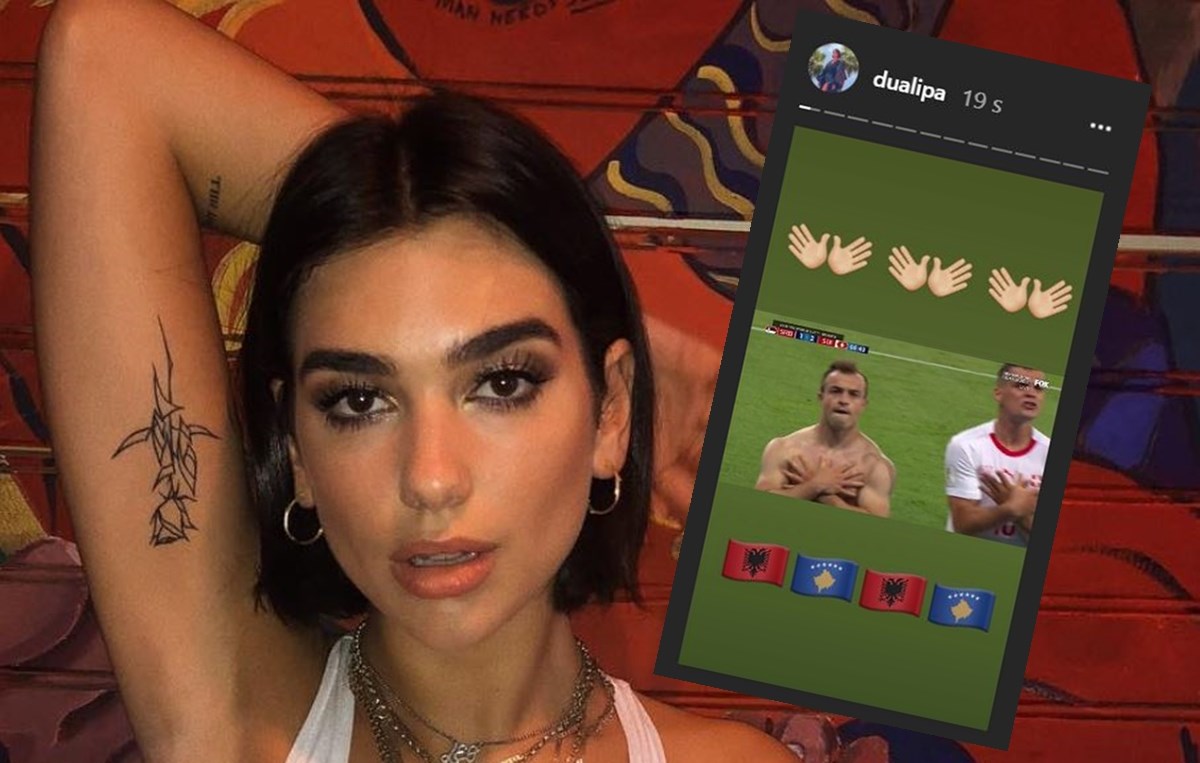 Dua Lipa izazvala bijes u Srbiji nakon sinoćnje utakmice sa Švicarskom