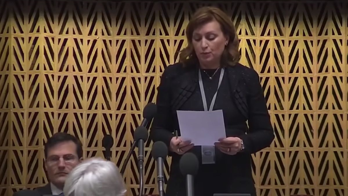 VIDEO Poslušajte užasni govor srpske zastupnice na tarzanskom engleskom
