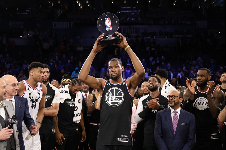 LeBron se opet iskazao kao menadžer, Durant MVP All-Star utakmice