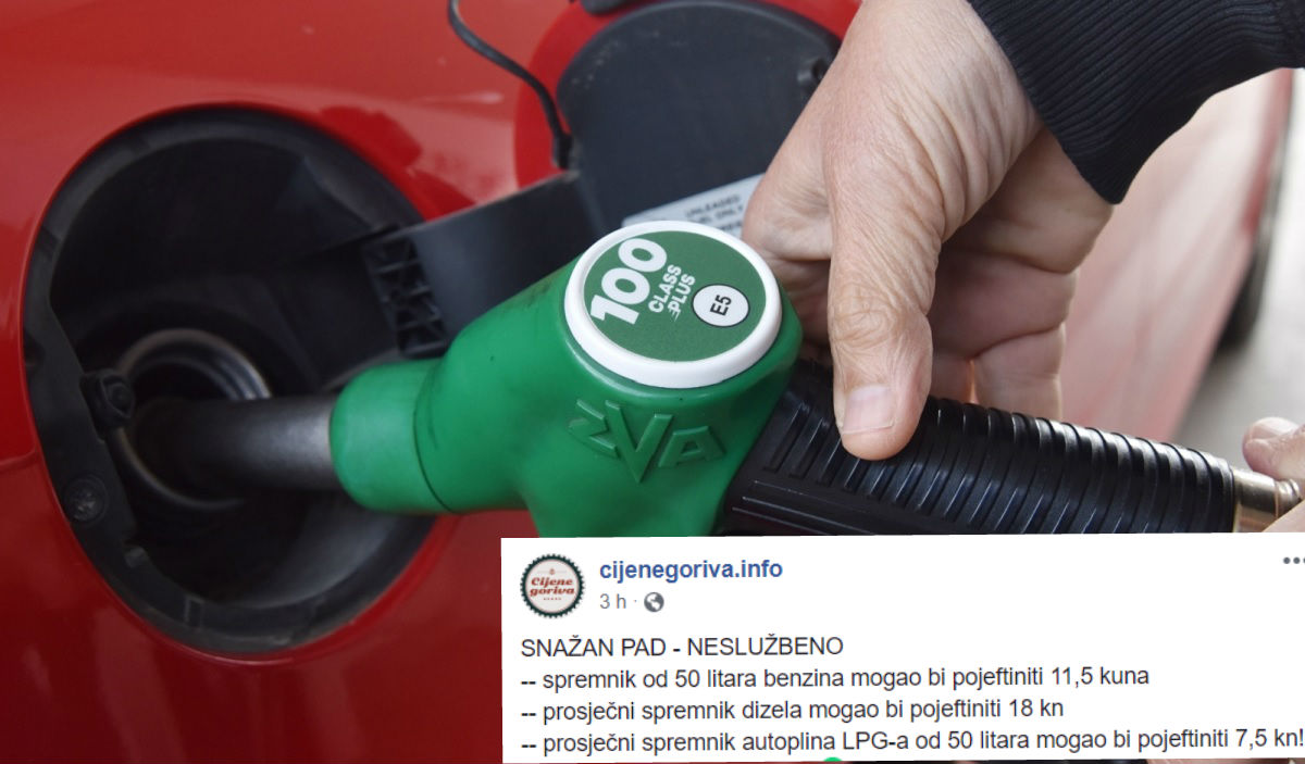 Gorivo će sutra drastično pojeftiniti?