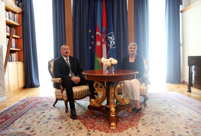 Kolinda: Hrvatska vidi Azerbajdžan kao strateškog partnera
