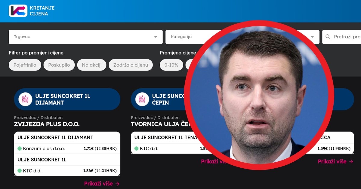 Vladinu stranicu s cijenama u dva tjedna otvorilo 36.000 ljudi