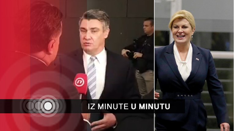 VIDEO Pogledajte kako su tekli zadnji sati uoči debate Kolinde i Milanovića