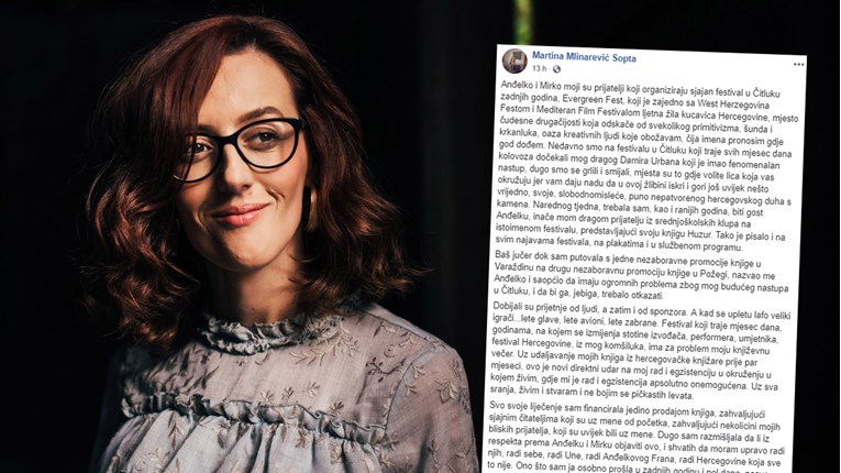 Martina Mlinarević izbačena s festivala u Čitluku: "Ko vas je** majmuni"