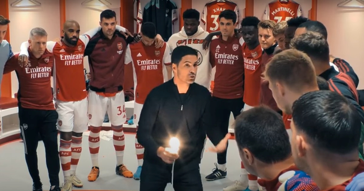 Arteta žaruljom motivirao igrače Arsenala: "Izumio ju je Thomas Edison..."