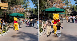 Djevojčica u Disneylandu poželjela zagrliti Winnieja Pooha, spriječili je zbog korone