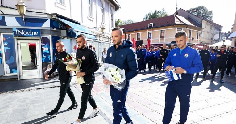 FOTO Dinamovci odali počast žrtvama masakra na Kapiji