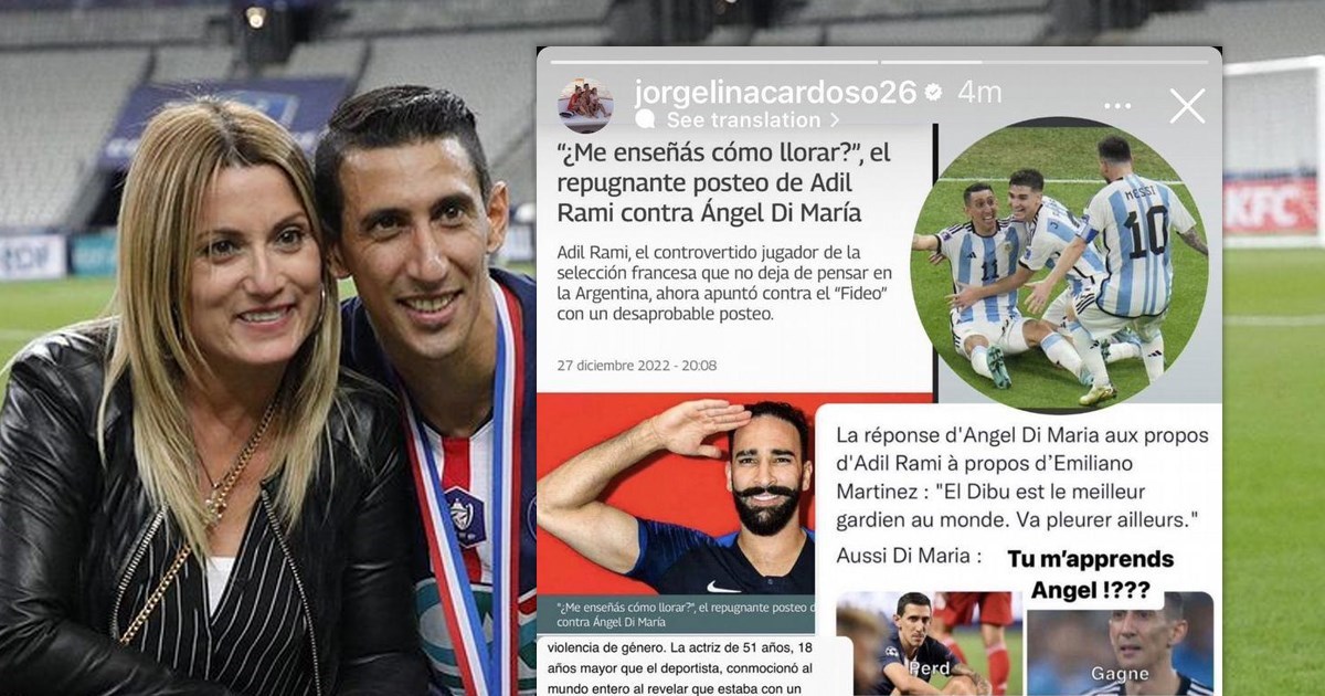 Supruga Angela di Marije uključila se u svađu Argentinaca i Francuza