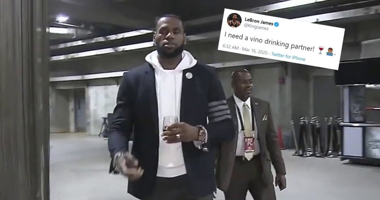 LeBron James se bez košarke odao alkoholu