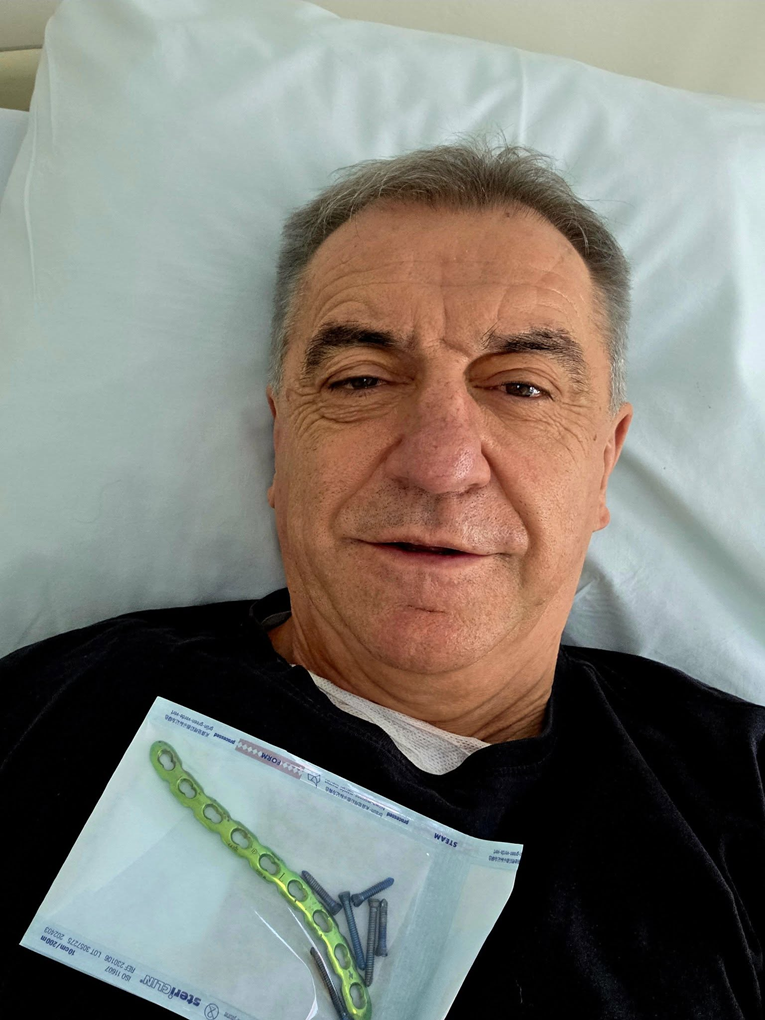 "Jučer ja operirao, danas mene": Darko Milinović se javio nakon operacije