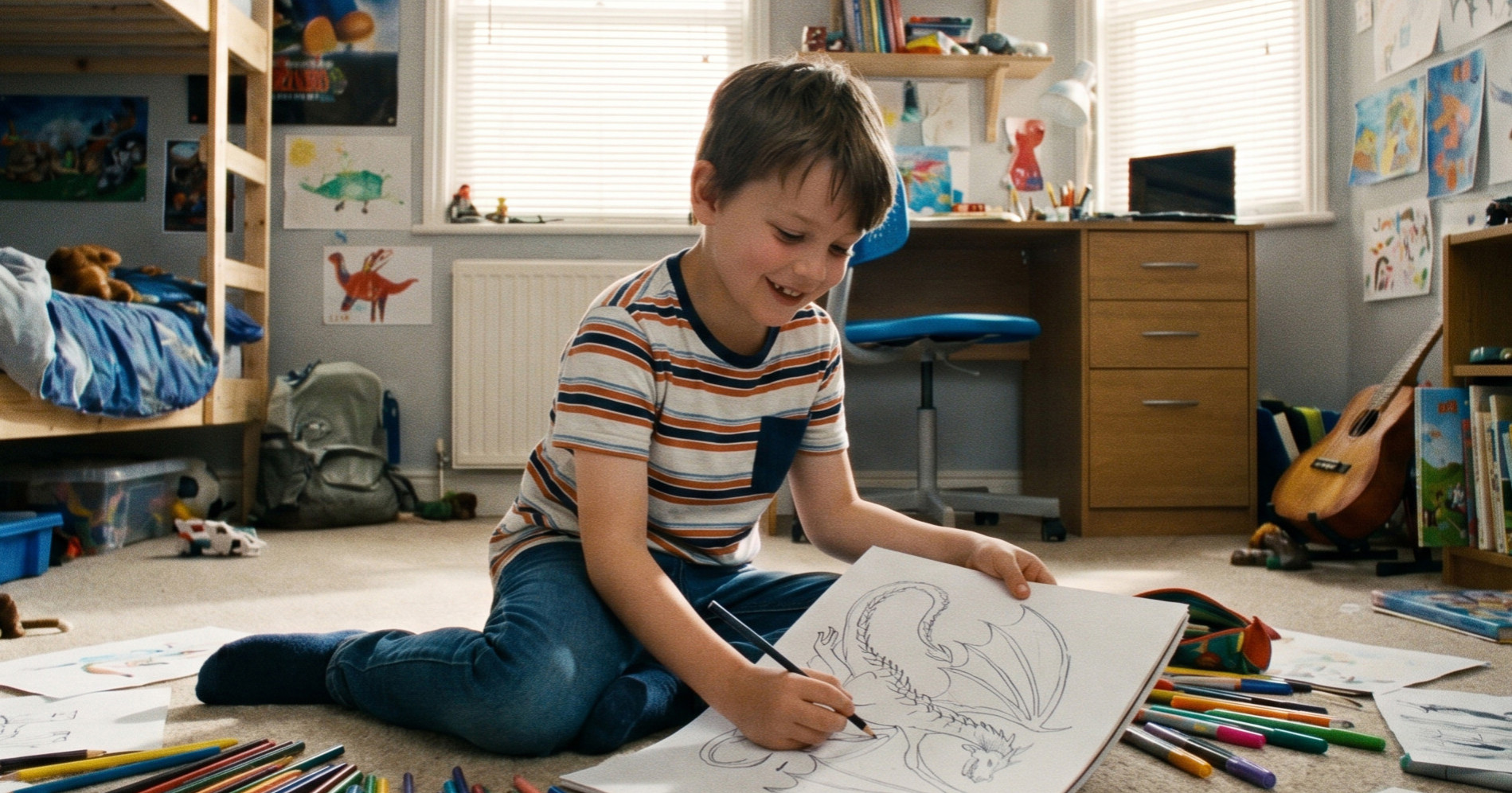 Kako crtanje potiče razvoj dječjeg mozga