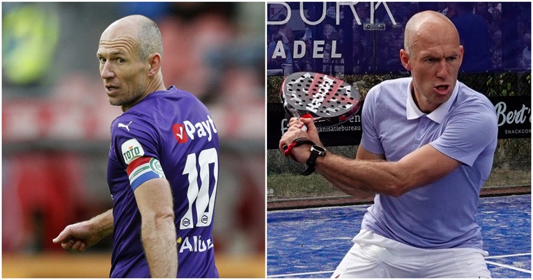 Arjen Robben s 41 godinom gradi karijeru u padelu