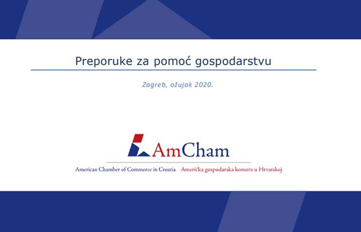 AmCham objavio koje mjere smatra nužnima za pomoć hrvatskom gospodarstvu