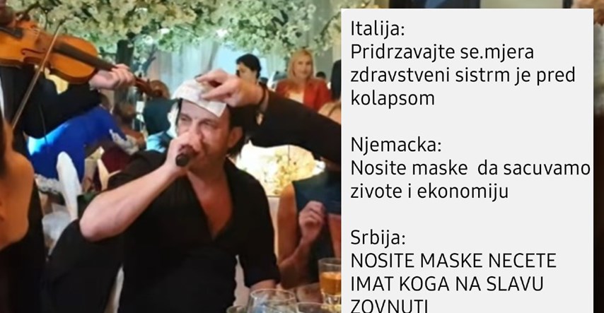 Ovako Srbe upozoravaju da nose maske: "Inače nećete imati koga zvati na slavu"