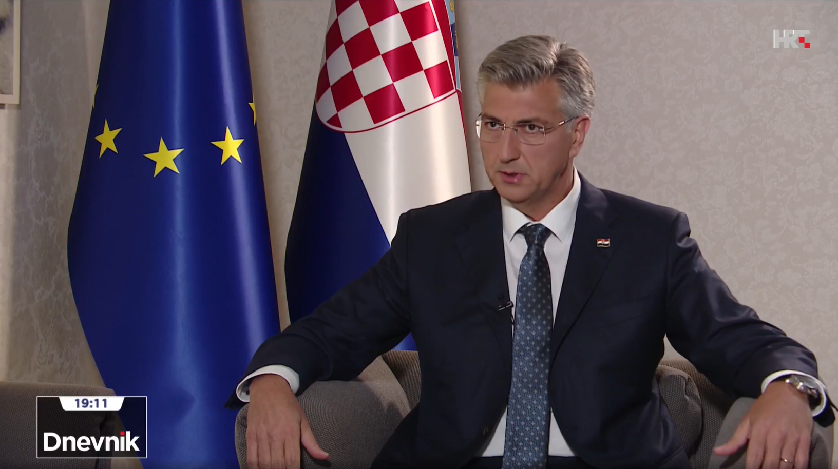Plenković u Dnevniku HTV-a napao Milanovića i šefa vojske