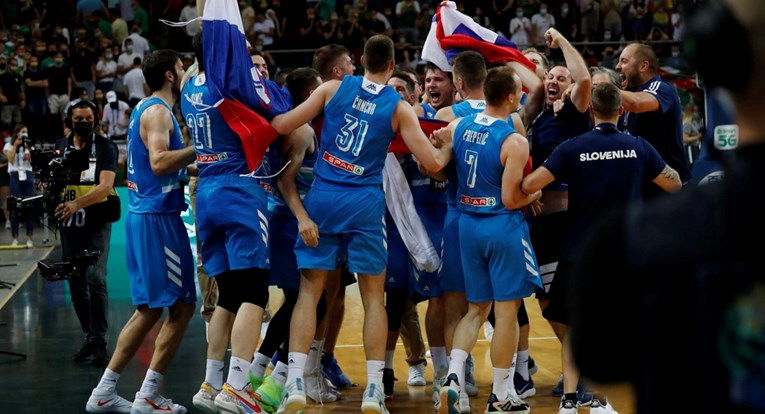 VIDEO Dončić i slovenski košarkaši u slavlju kakvo se rijetko viđa