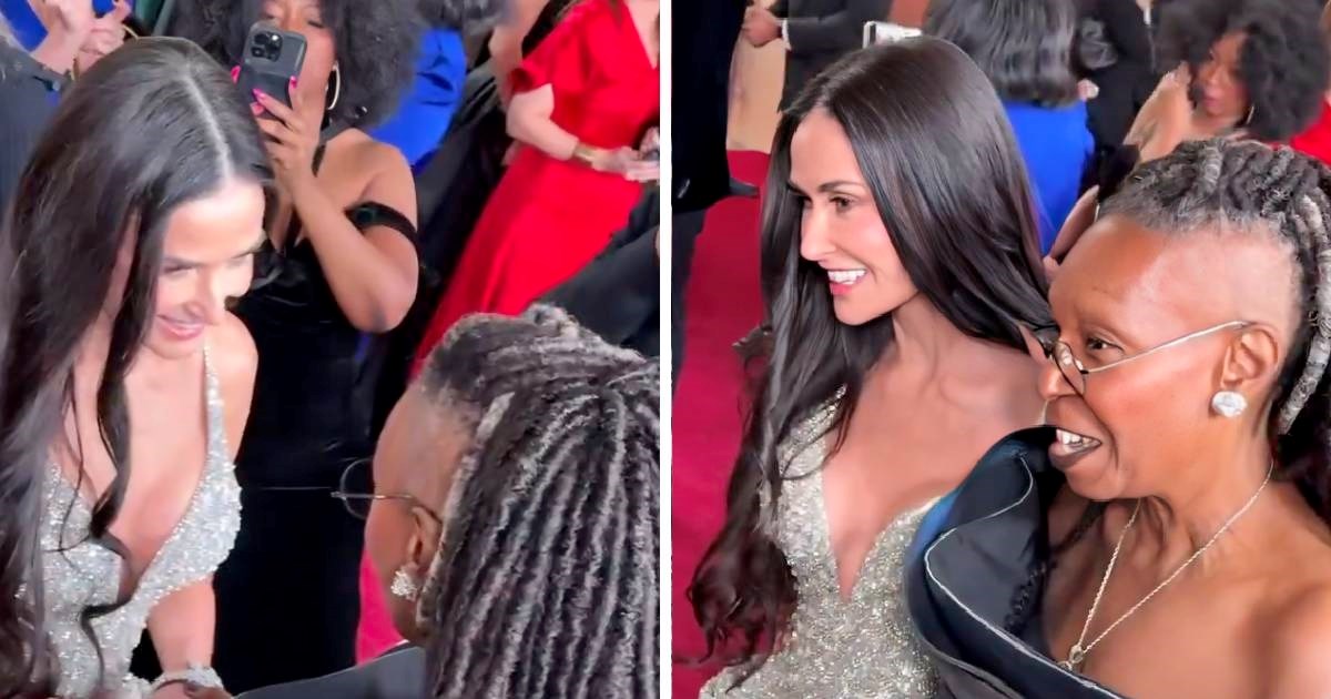 Čitač s usana otkrio što je Whoopi Goldberg rekla kad ju je Moore zamolila za fotku