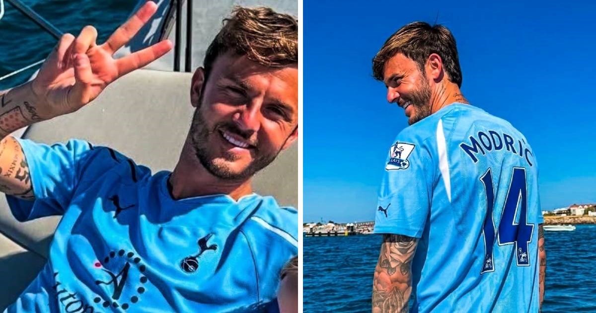 Engleska zvijezda na odmoru nosila Modrićev dres iz Tottenhama