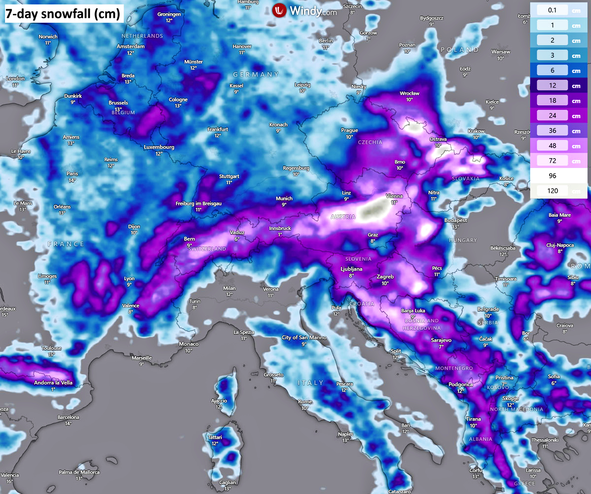 Stiže žestoka promjena, u Lici moguć metar snijega.  Meteorolog: Vraćamo se u zimu