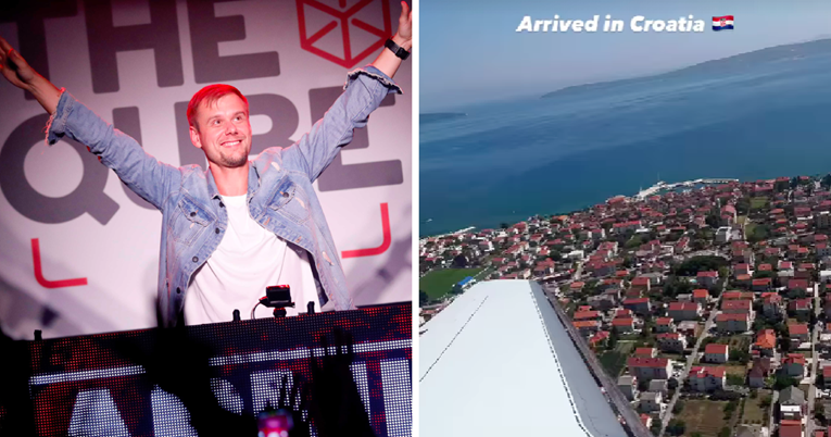 Armin van Buuren objavio snimku iz Hrvatske: "Stigao sam"