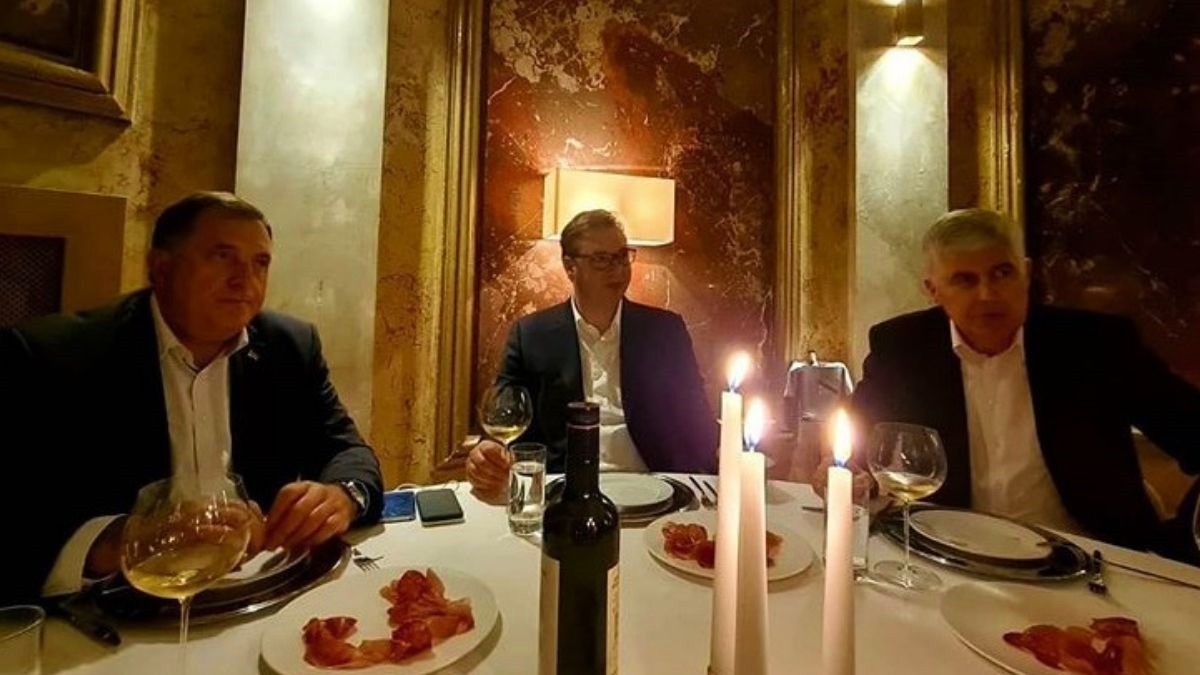 Vučić se na Instagramu pohvalio večerom s Dodikom i Čovićem: "Razgovor prijatelja"