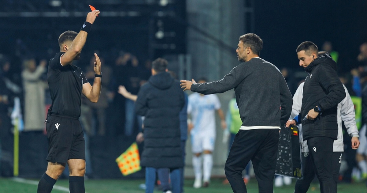 Garcia kažnjen s 400 eura za crveni karton kod Rijeke