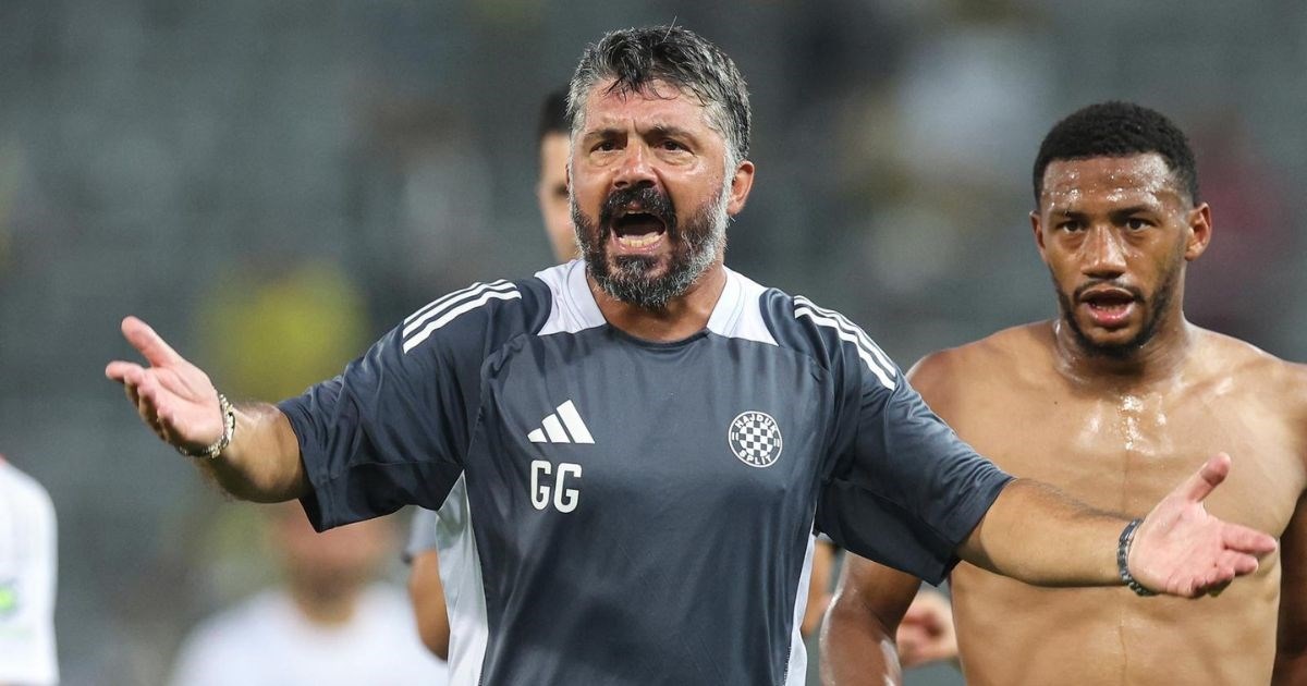 Hajduk u 92. upropastio akciju. Bijesni Gattuso nogom odvalio hladnjak, prepao kolege