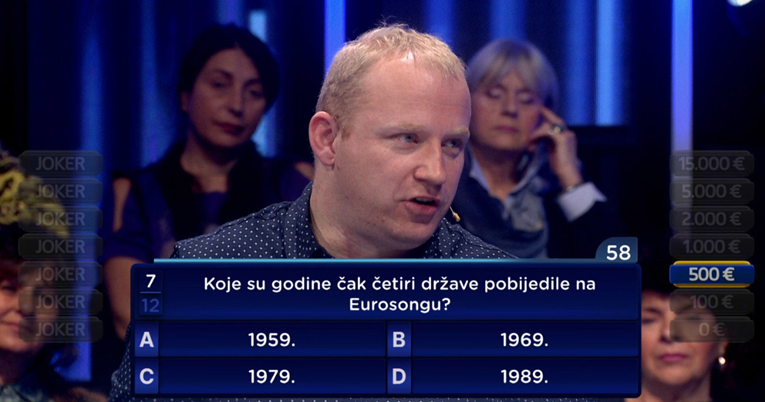 Igoru se u Jokeru pojavilo eurovizijsko pitanje. Biste li vi znali odgovor?