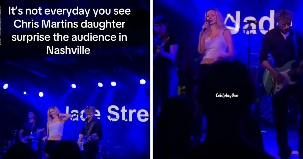 Kći Chrisa Martina prvi put nastupila, ljudi zgroženi: "Jabuka pada daleko od stabla"