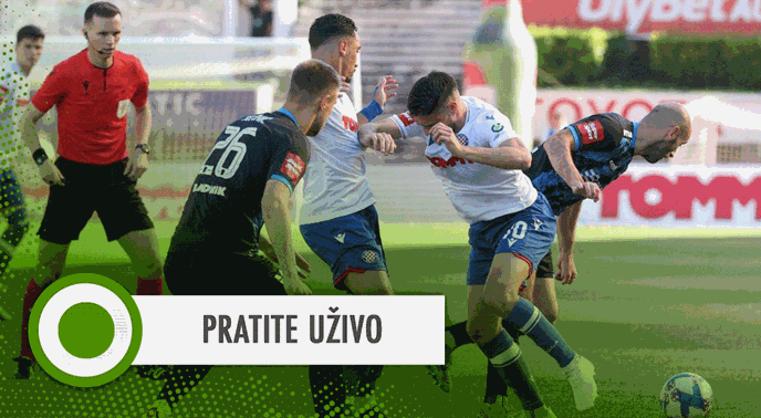 UŽIVO HAJDUK - VARAŽDIN 0:0 Hajduk bez Livaje i Perišića, Poljud otvoren za publiku