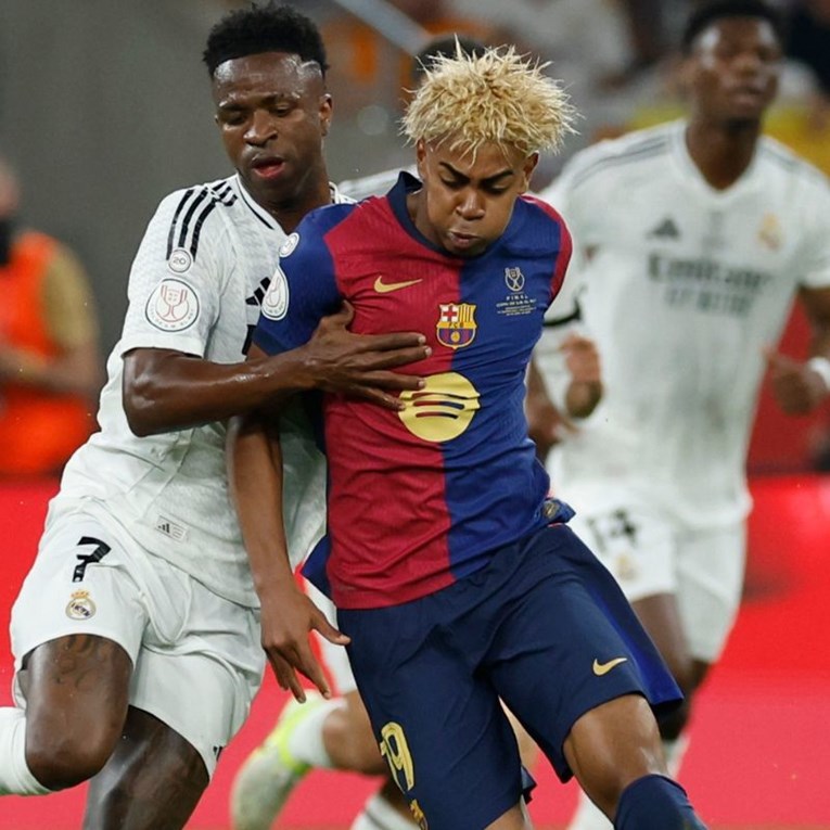 VIDEO Osiguranje držalo Viniciusa da ne napadne Yamala. Marca otkrila što je urlao