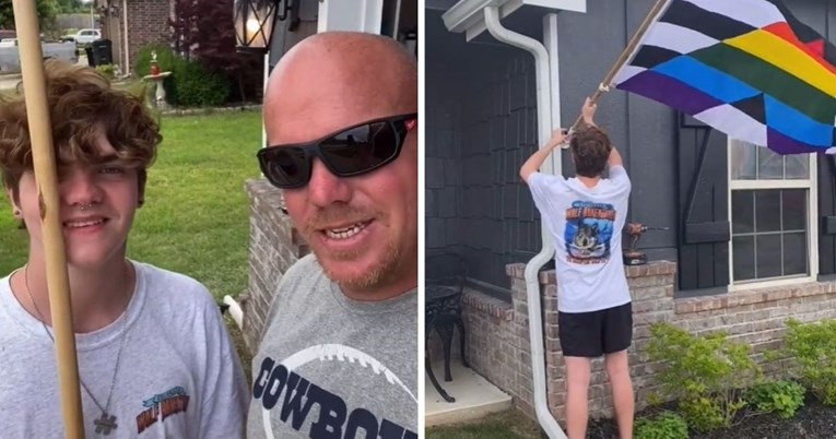 Snimka tate koji je pomogao sinu da susjedstvu prizna da je gay postala viralna