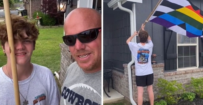 Snimka tate koji je pomogao sinu da susjedstvu prizna da je gay postala viralna