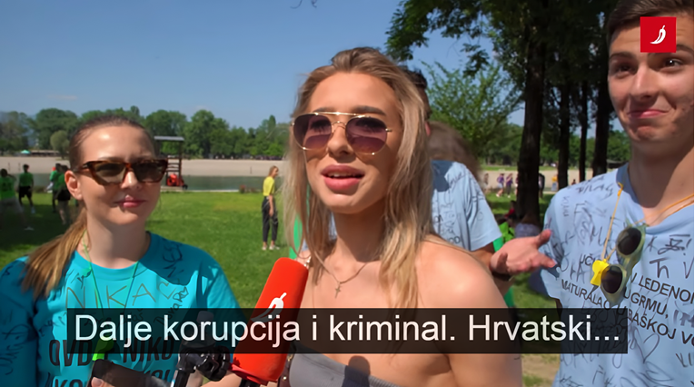 Dan sa zagrebačkim maturantima: "Dalje - kriminal. Tata će me zaposliti negdje"