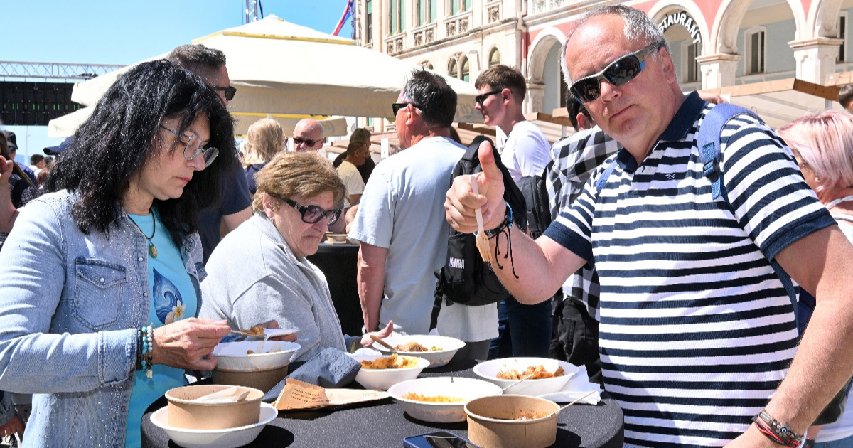 FOTO Biži s bobom, njoki s divljači, uštipci… Vikend u Splitu bio je čista uživancija