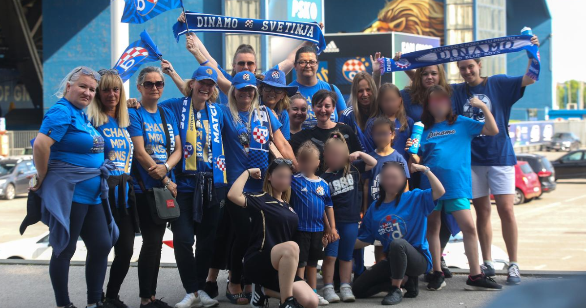 Ovo su Bad Blue Girls, prva hrvatska ženska navijačka skupina