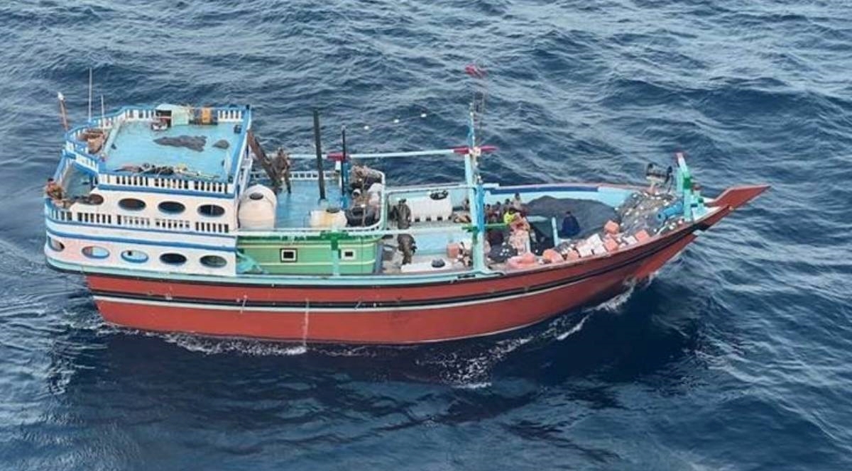 Američka vojska objavila fotografije: "Ovo je iransko oružje koje je išlo Hutima"