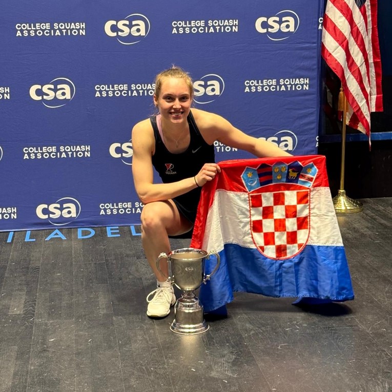 Veliki uspjeh za hrvatski squash. Franka Vidović predvodila Penn do naslova prvakinja