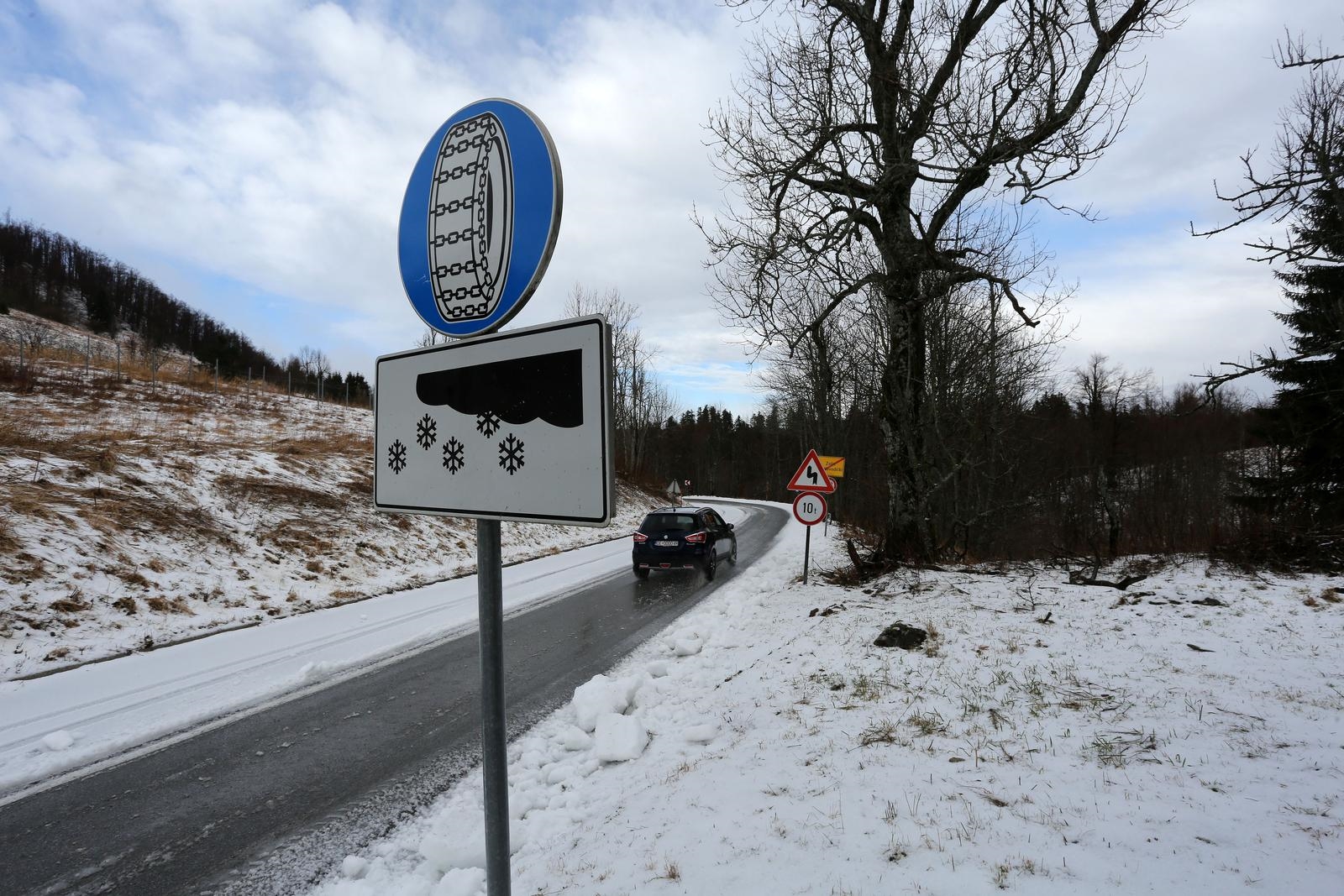 Stiže promjena: Zahlađenje, kiša, susnježica. U dijelovima Hrvatske bit će i snijega