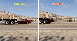 VIDEO Pogledajte što ostane od auta u sudaru pri brzinama do 483 km/h