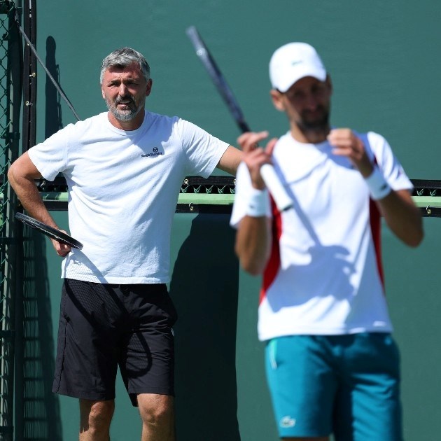 FOTO Ivanišević i Đoković ponovno na terenu. Odradili su zajednički trening